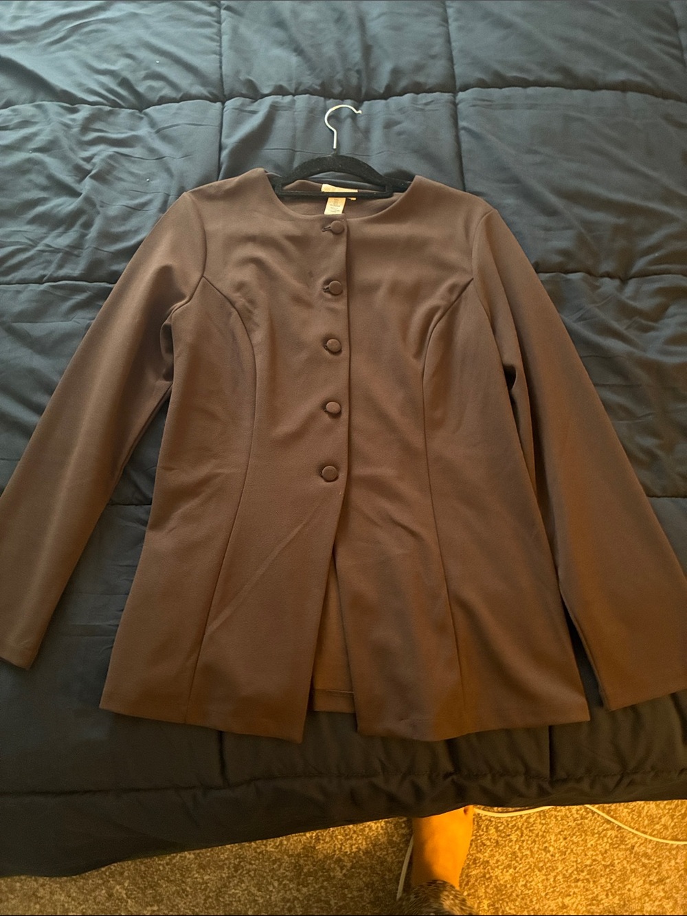 H&M Brown Buttoned Women's Blazer